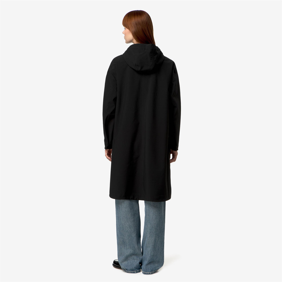Jackets_Woman_STEPHALE BONDED_3/4 Length_Black P-Blue D - Commercial 6