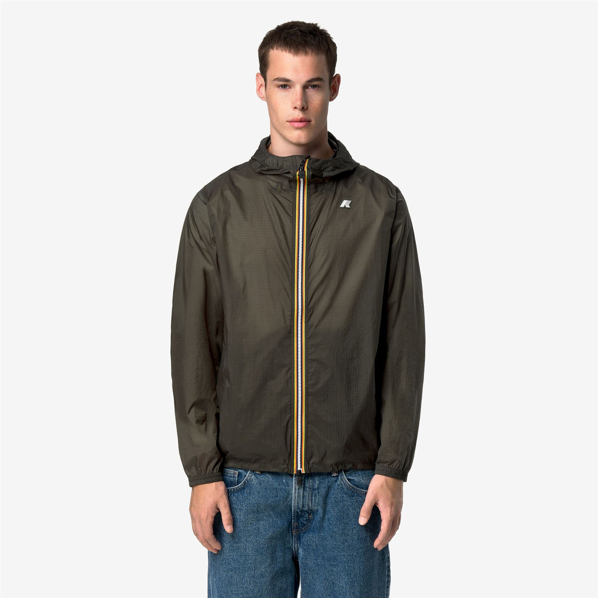 Jackets_Unisex_CLEON NYLON RIPSTOP CITADIUM_Short_GREEN BLACKISH - Commercial 4