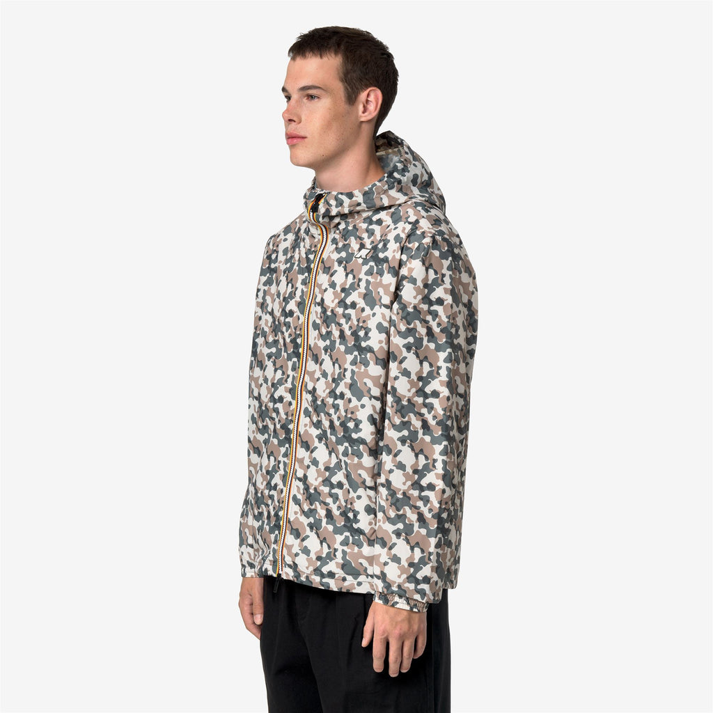 Jackets_Unisex_CLEON RIPSTOP GRAPHIC CITADIUM_Short_White Gardenia - GREEN BLACKISH  - Beige Khaki - Commercial 5