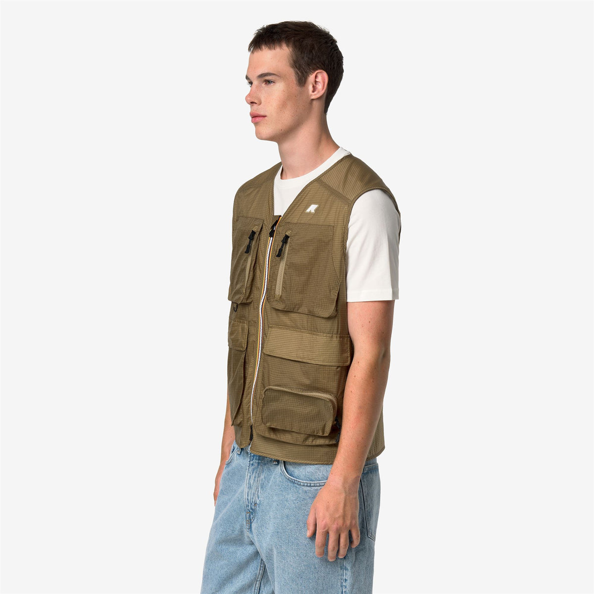 Jackets_Unisex_ALLOS CITADIUM_Vest_Beige Khaki - Commercial 5