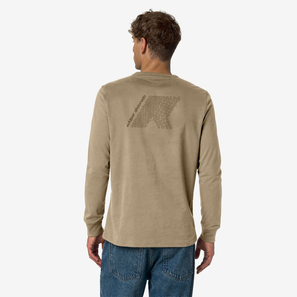 T-Shirts & Top_Man_ELMER JS PEACH CITADIUM_T-Shirt_Beige Khaki - Commercial 6