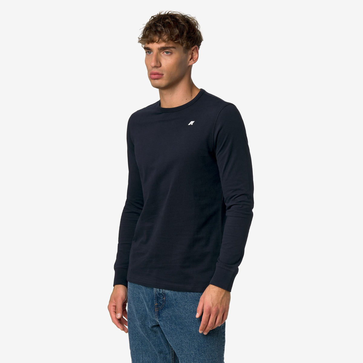 T-Shirts & Top_Man_ELMER JS PEACH CITADIUM_T-Shirt_Blue Depth - Commercial 5