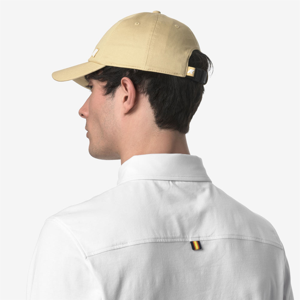 Beige Brown Unisex Cotton Twill Baseball Cap with Adjustable Fit 02