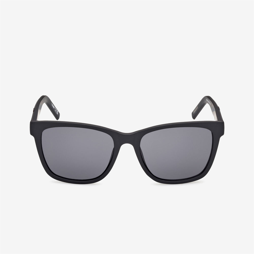 Grey Women's Rectangular Sportive Sunglasses with K-Way Logo 02