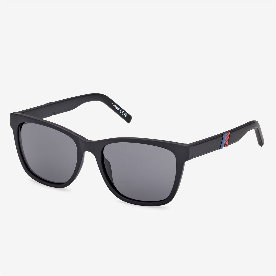 Gafas de sol deportivas rectangulares grises para mujer con logotipo K-Way main