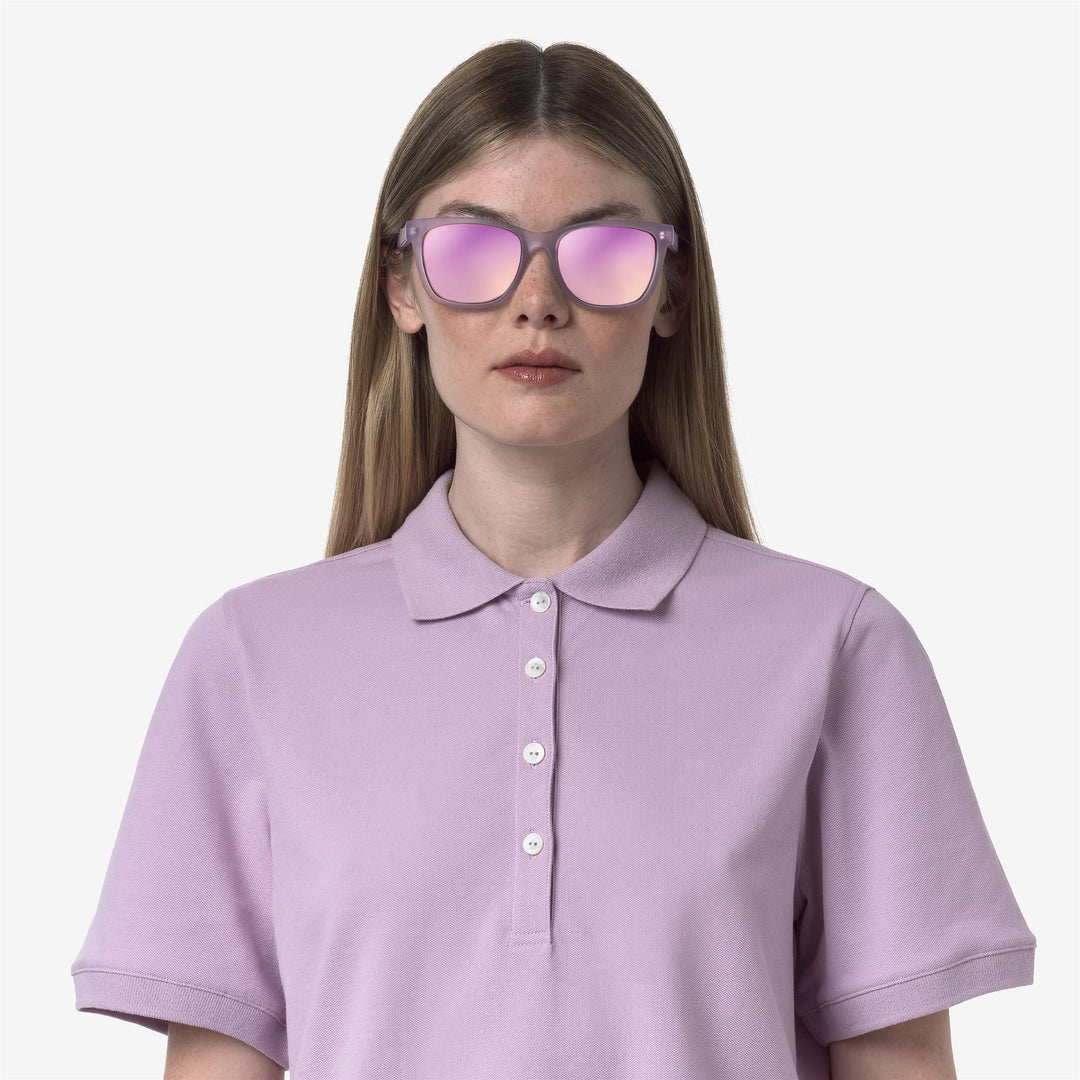 Violet Women's Sportive Rectangular Sunglasses 01
