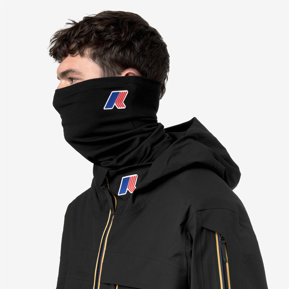 INDY SCOTTY JAMES - Scarves - WARMNECK - Unisex - BLACK PURE 02