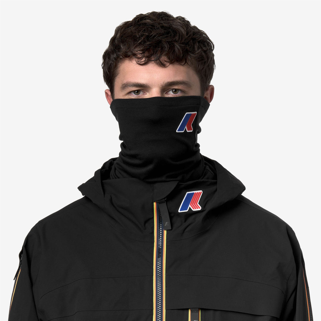 INDY SCOTTY JAMES - Scarves - WARMNECK - Unisex - BLACK PURE 01