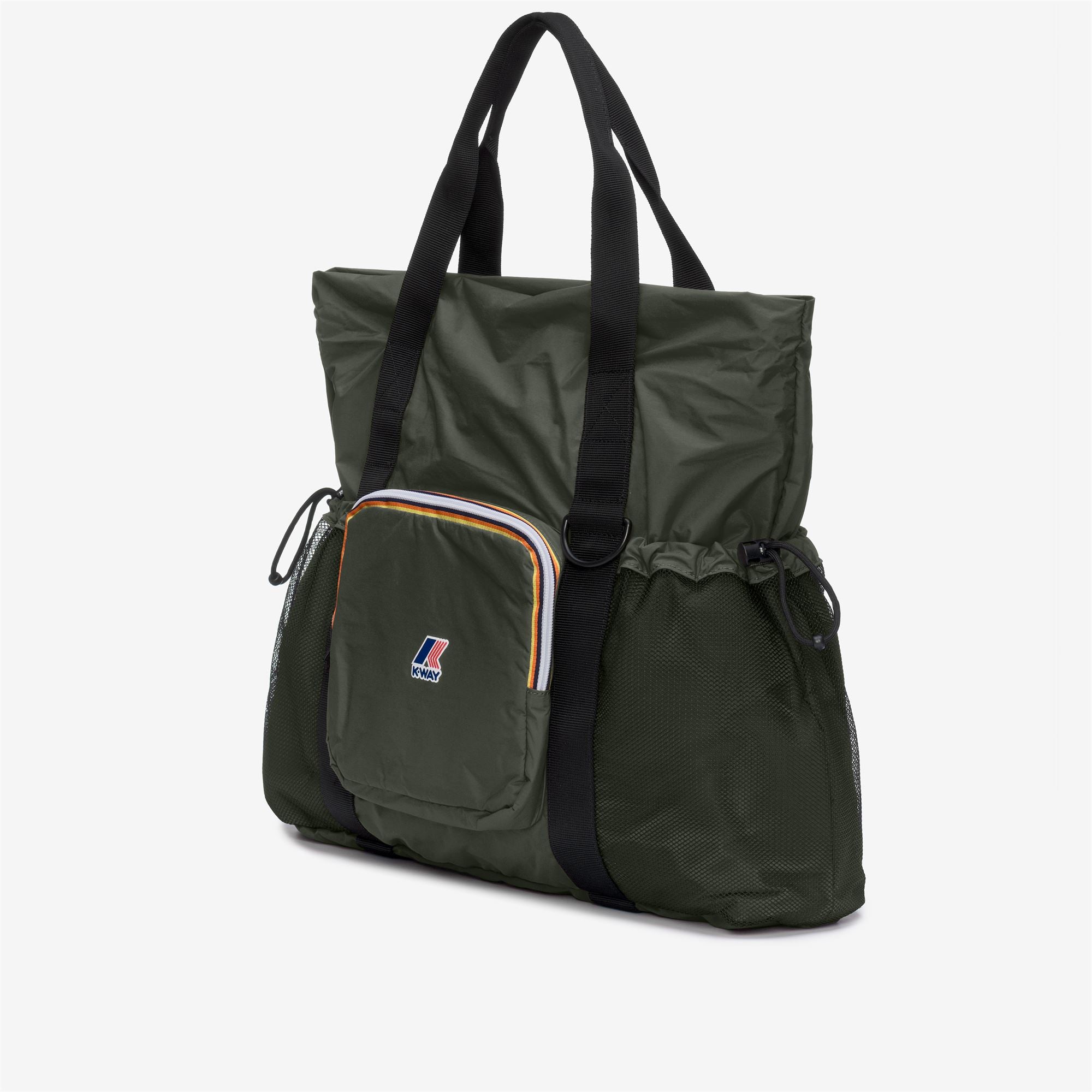 Bags_UNISEX_LE VRAI 4.0 JEA_Tote Bag_GREEN BLACKISH - Commercial 1