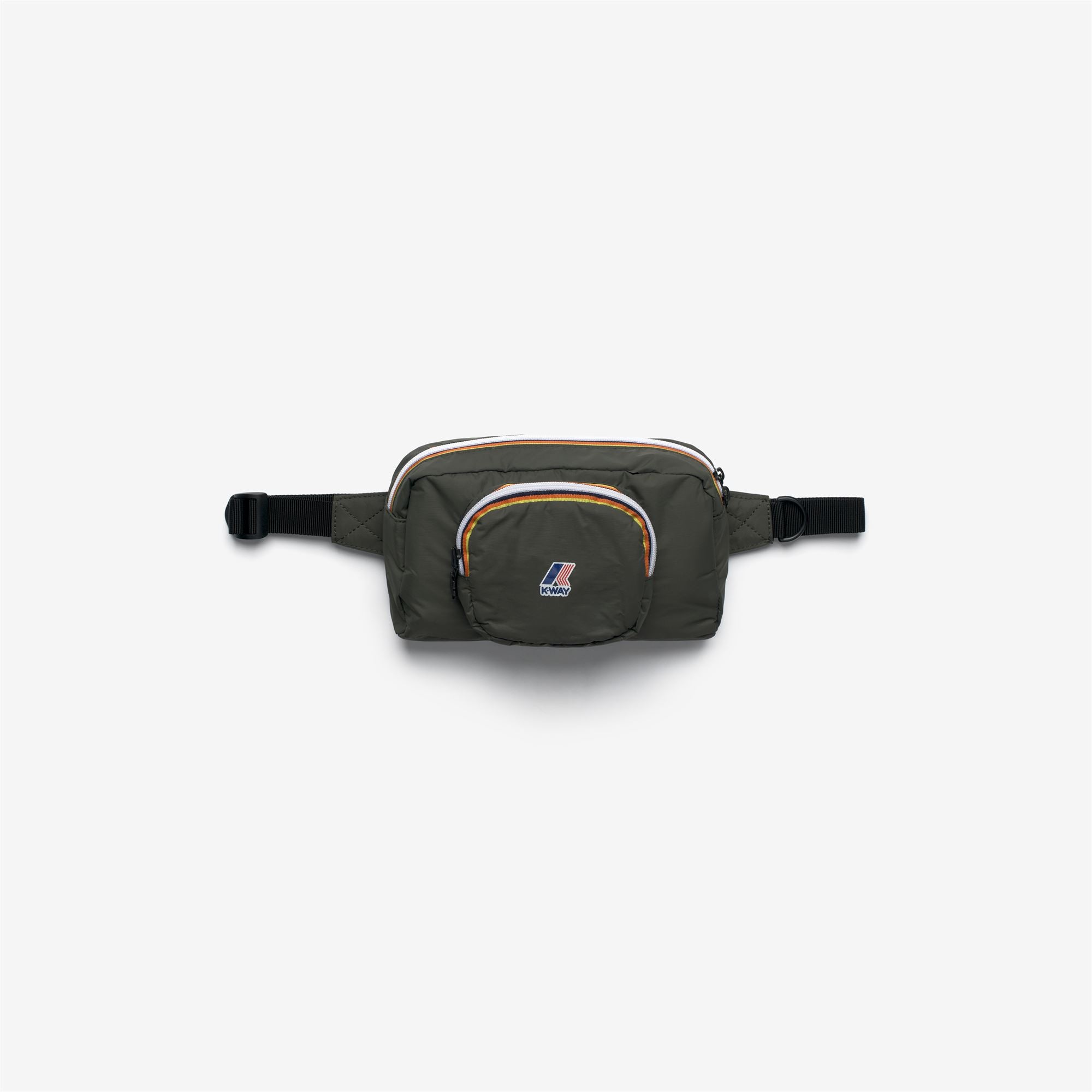 Bags_UNISEX_LE VRAI 4.0 SYL_Waist Bag_GREEN BLACKISH - Commercial 1