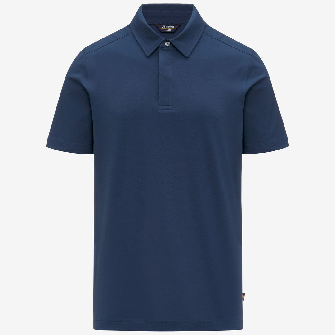 VINCELLE COTTON - Polo Shirts - Polo - Man - BLUE INSIGNIA 01