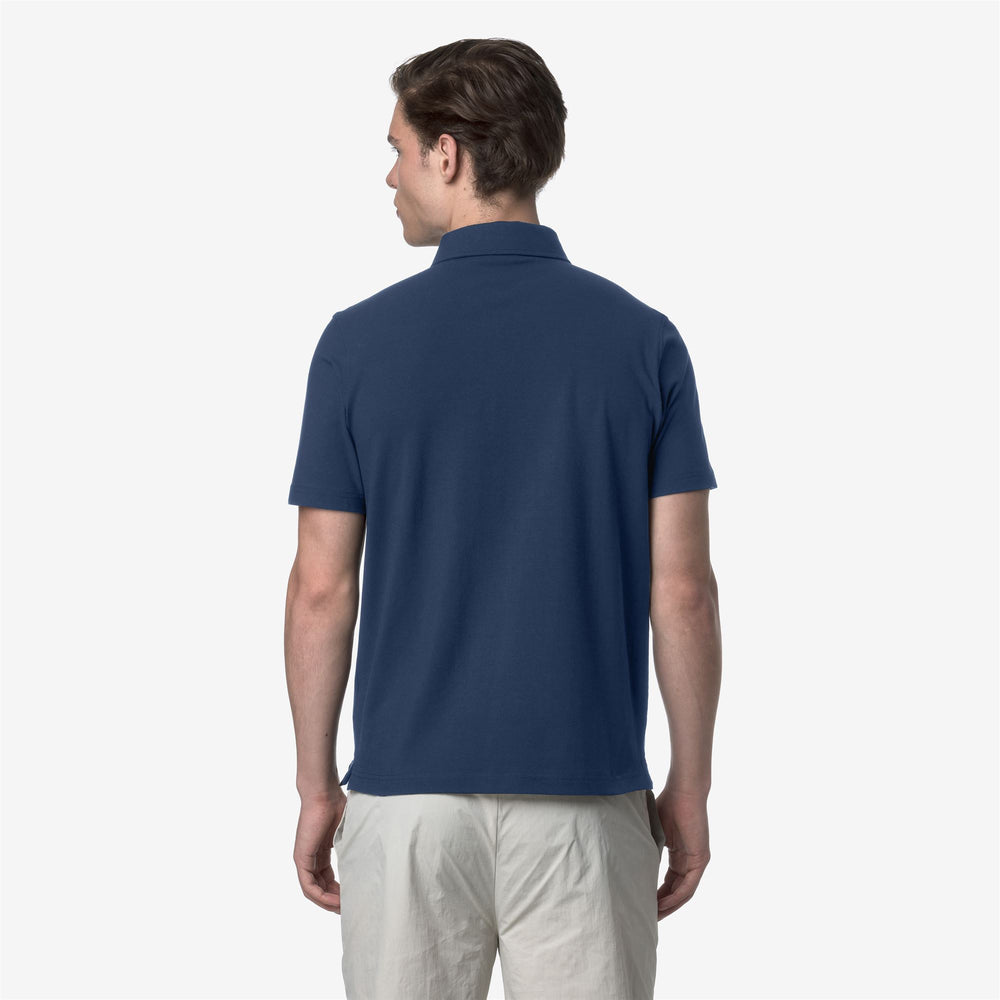 VINCELLE COTTON Playeras tipo polo Polo Hombre Blue Insignia 02