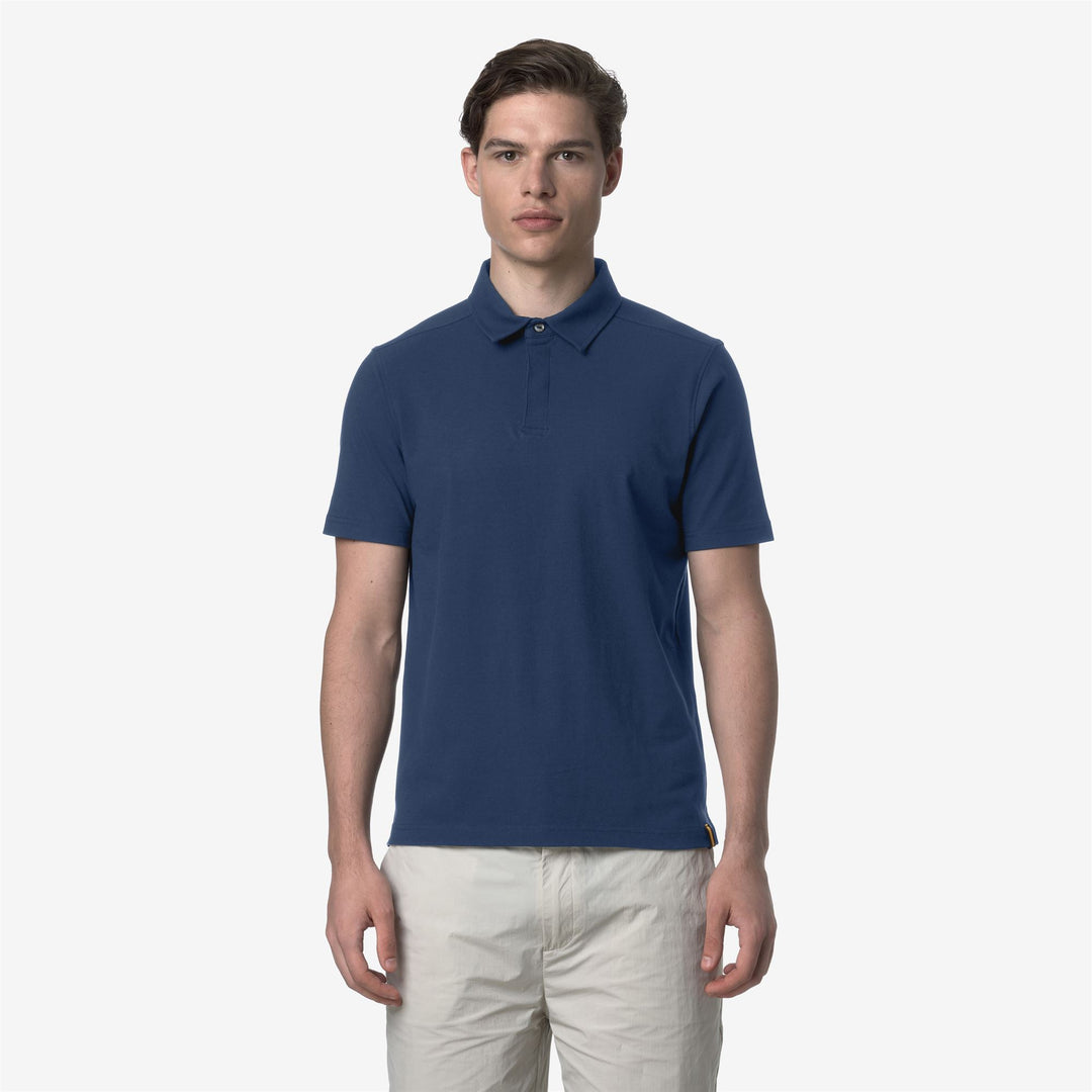 VINCELLE COTTON - Polo Shirts - Polo - Man - BLUE INSIGNIA main