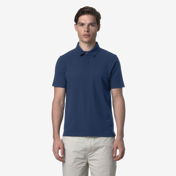 VINCELLE COTTON - Polo Shirts - Polo - Man - BLUE INSIGNIA 3