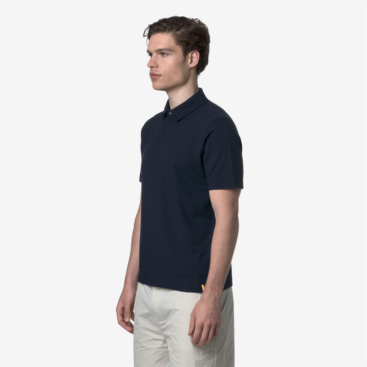 VINCELLE COTTON - Polo Shirts - Polo - Man - BLUE DEPTH 4