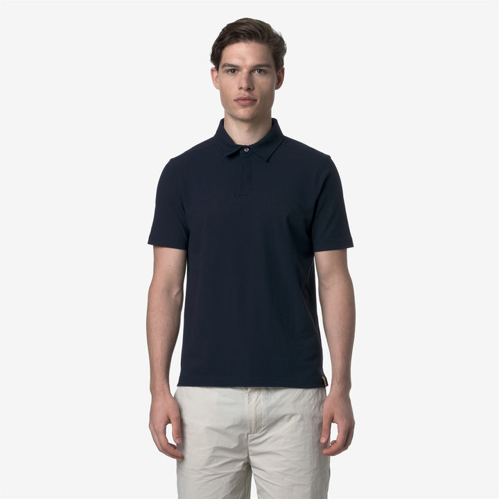 VINCELLE COTTON - Polo Shirts - Polo - Man - BLUE DEPTH 3