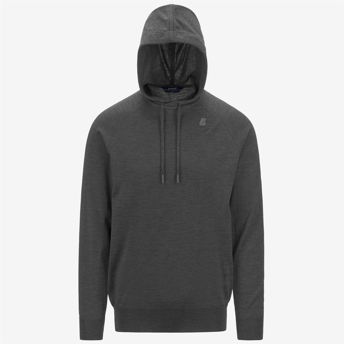 Knitwear_Man_Loki Merino_Pull Over_Grey Md Mel - Grey Md Steel - Commercial 1