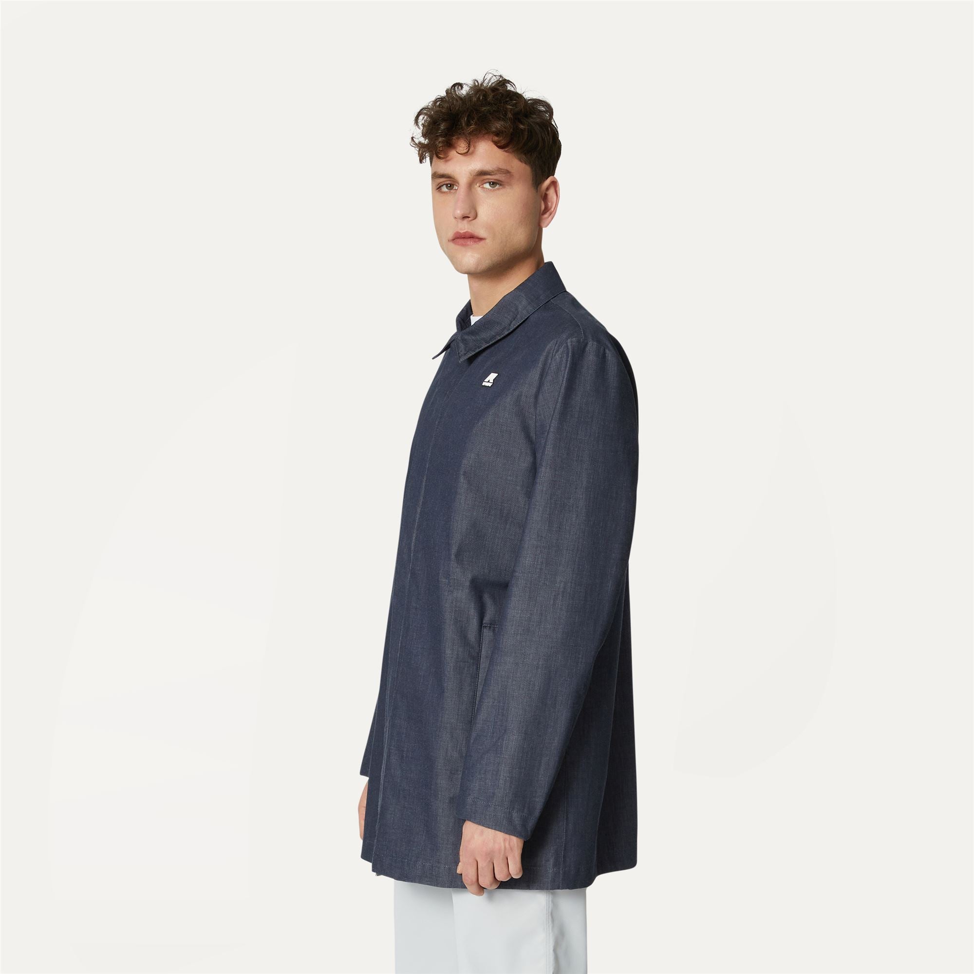 Jackets_MAN_BENNIEL DENIM 3L_3/4 Length_BLUE DENIM - Commercial 5