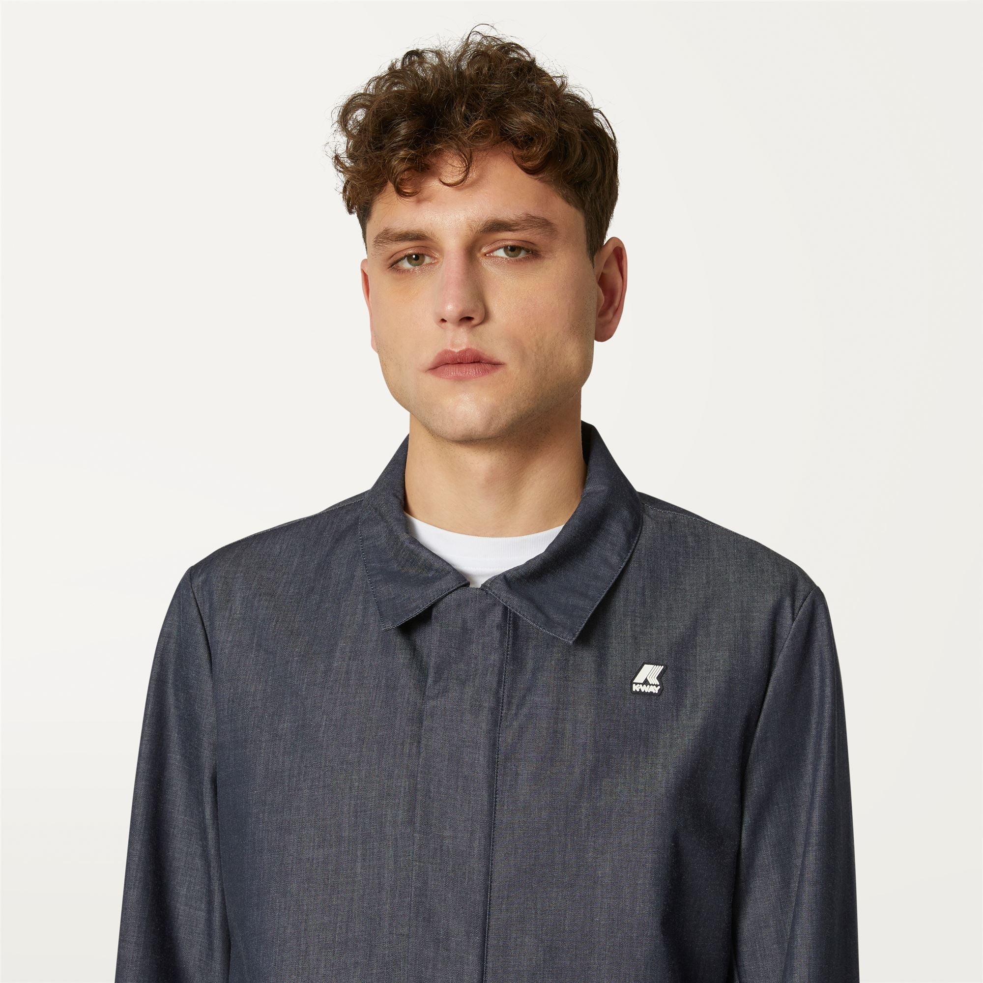Jackets_MAN_BENNIEL DENIM 3L_3/4 Length_BLUE DENIM - Commercial 7