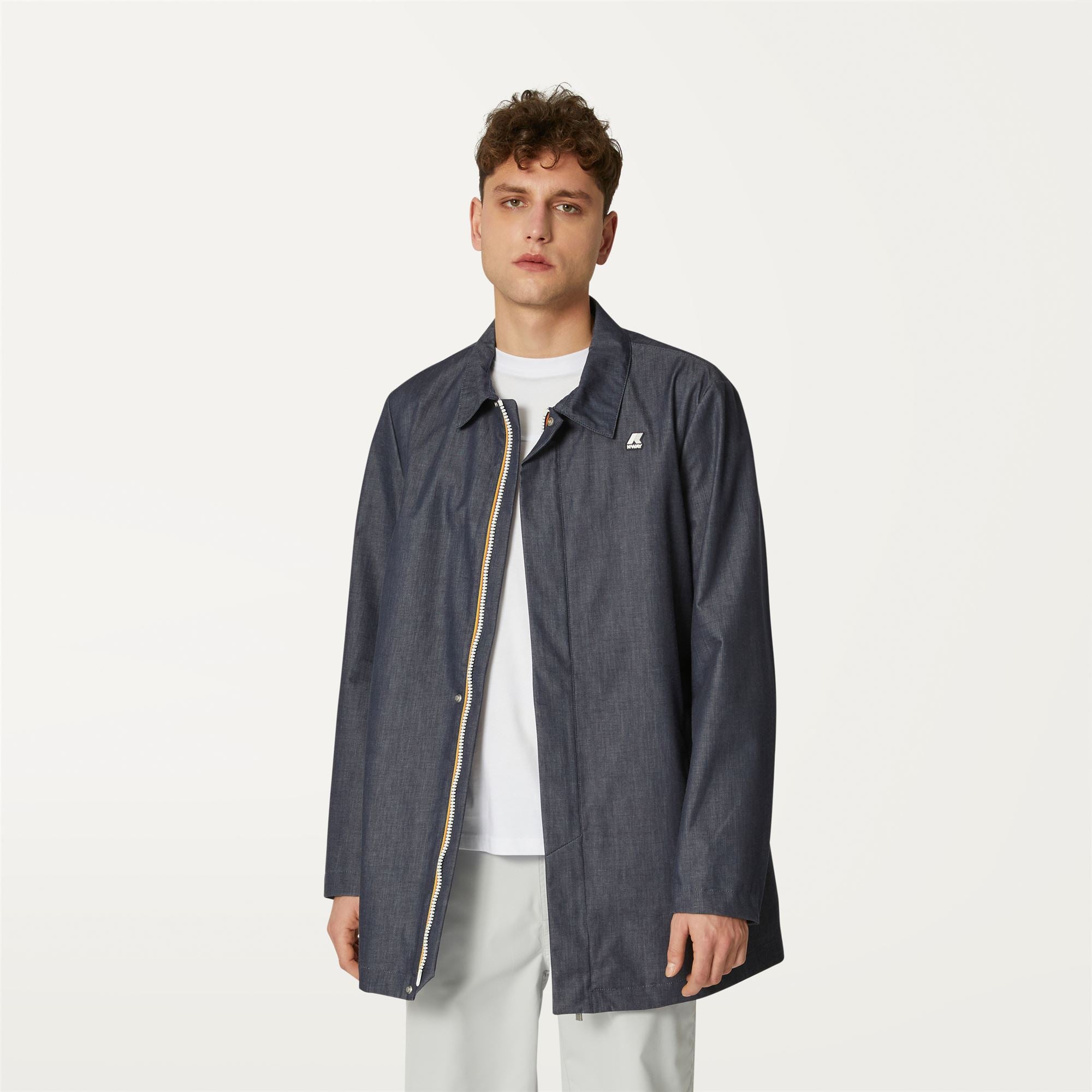 Jackets_MAN_BENNIEL DENIM 3L_3/4 Length_BLUE DENIM - Commercial 4