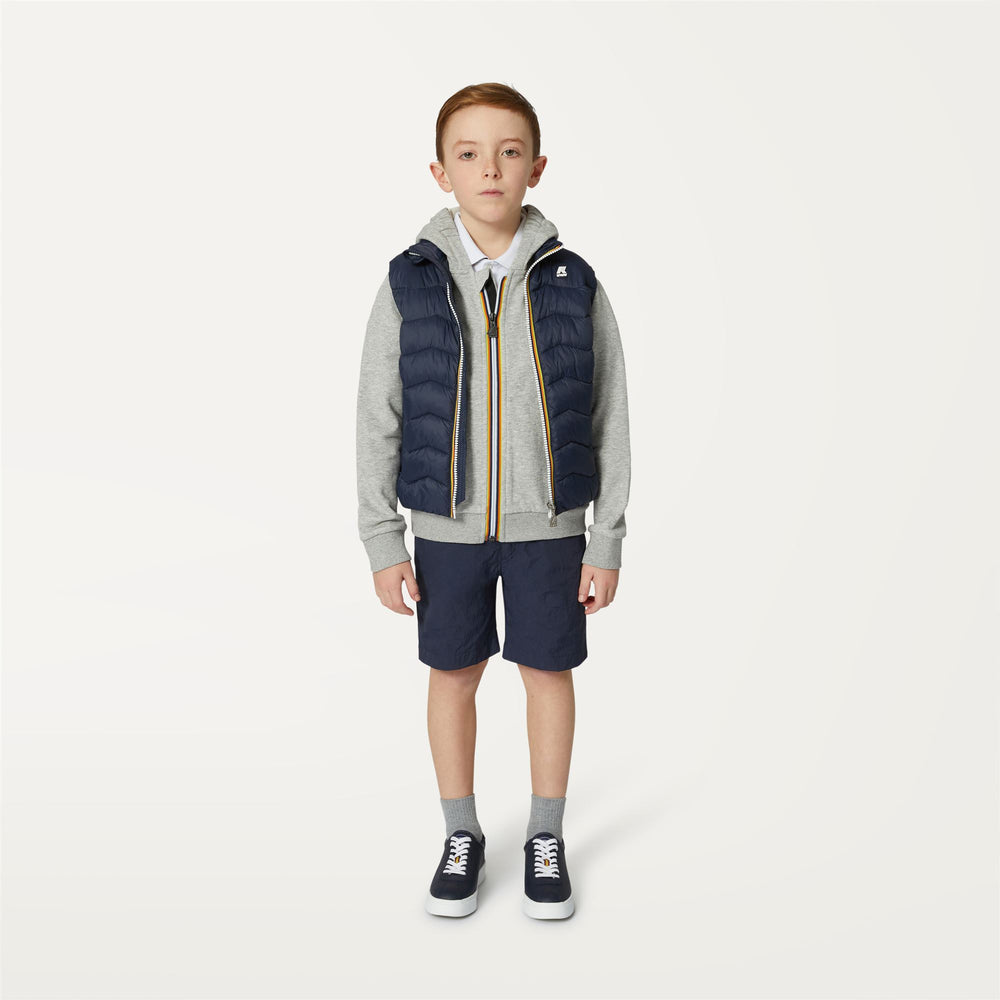 Blue Boy's Quilted Eco-Friendly City Vest with Thermore Insulation 02
