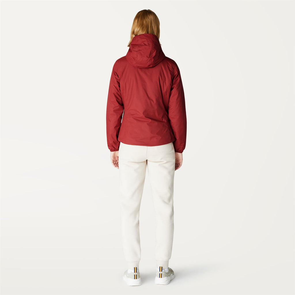 Jackets_Woman_LILY MICRO RIPSTOP MARMOTTA_Short_Red Dk Tomato - Blue Depth - Commercial 6