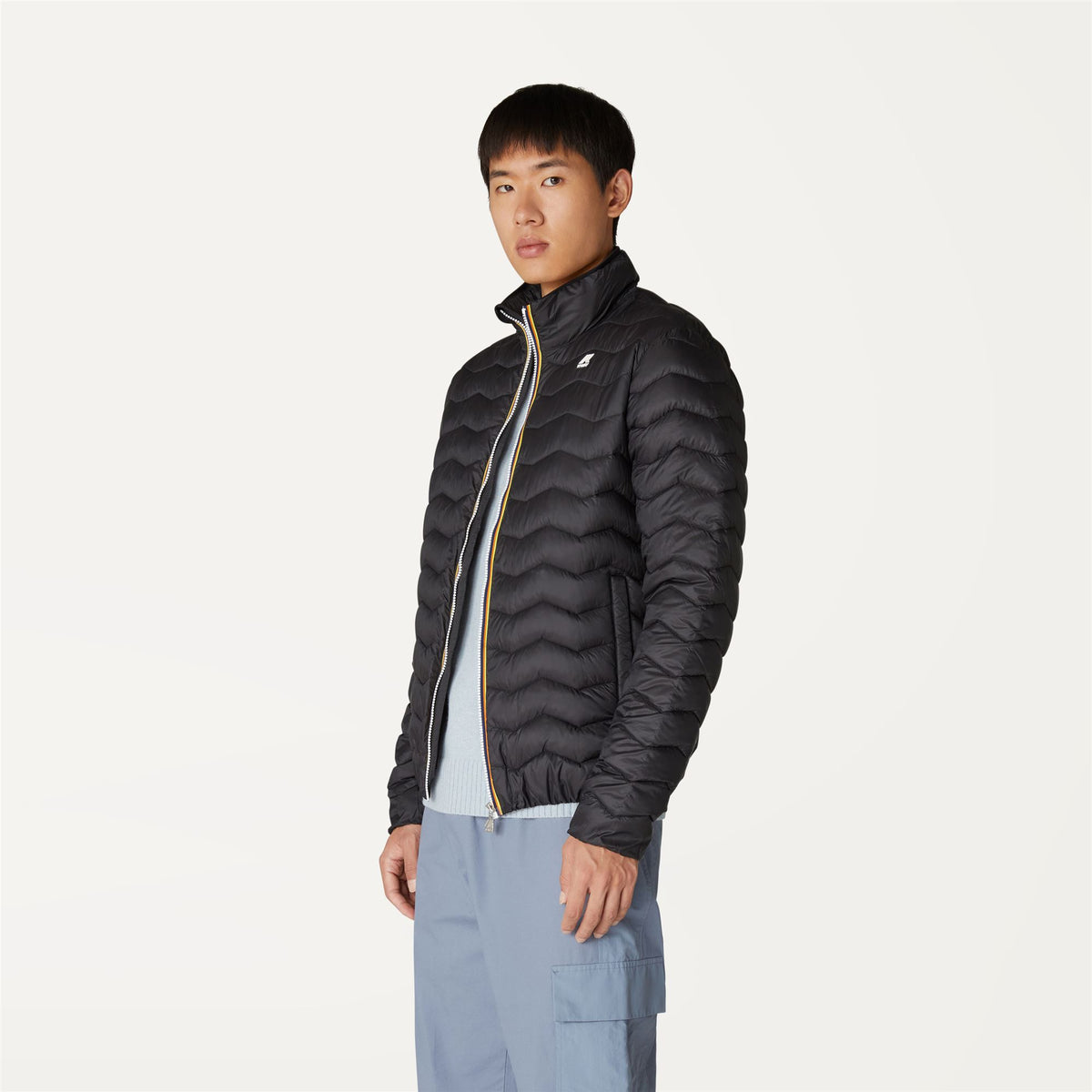 Jackets_MAN_VALENTINE QUILTED WARM_Short_Black Pure - Commercial 5