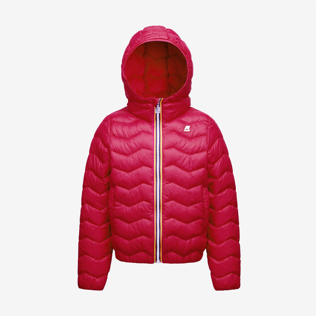 Jackets Boy P. JACK QUILTED WARM Short RED BERRY Photo (jpg Rgb)			