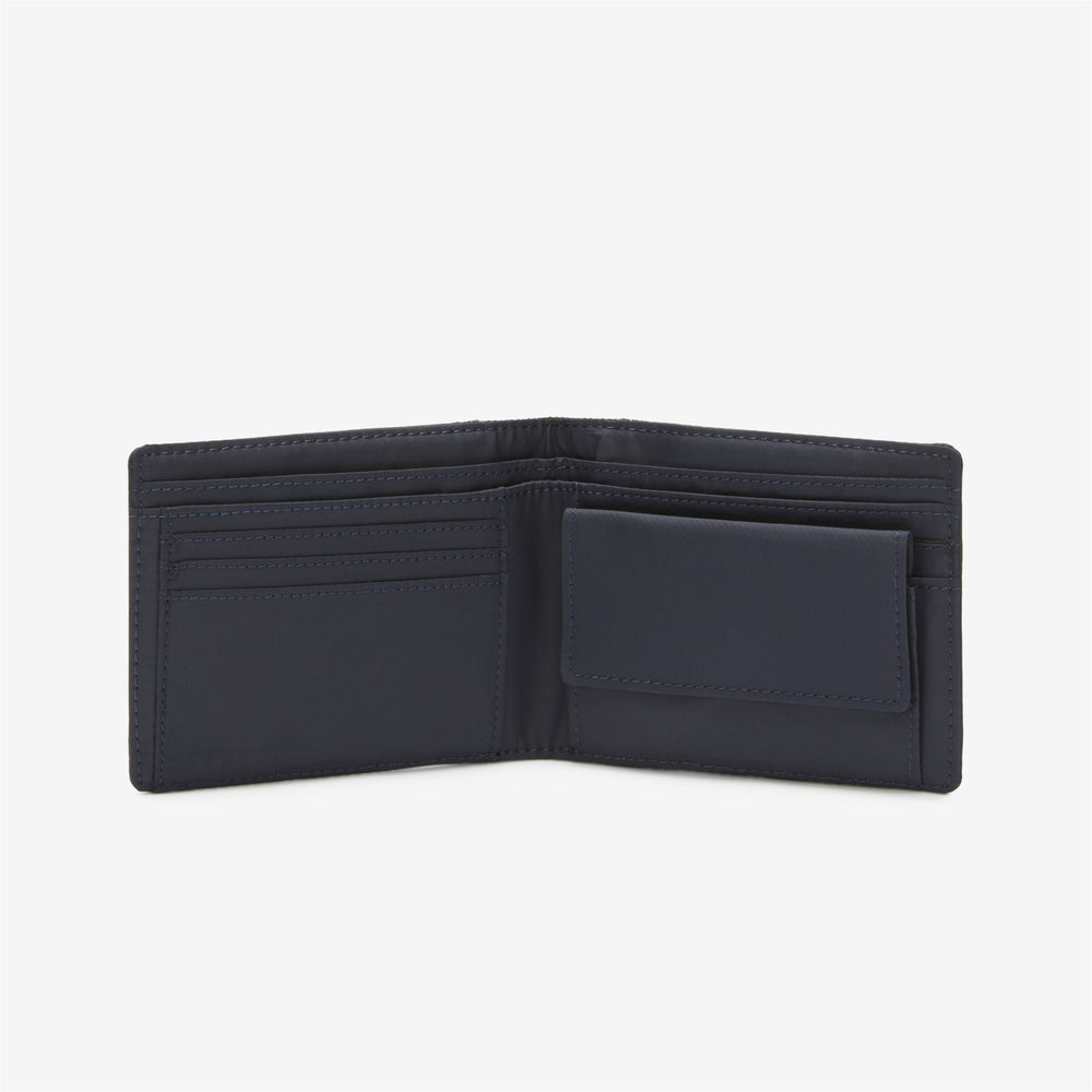 Blue Unisex Waterproof Bifold Wallet with Reinforced Base 02
