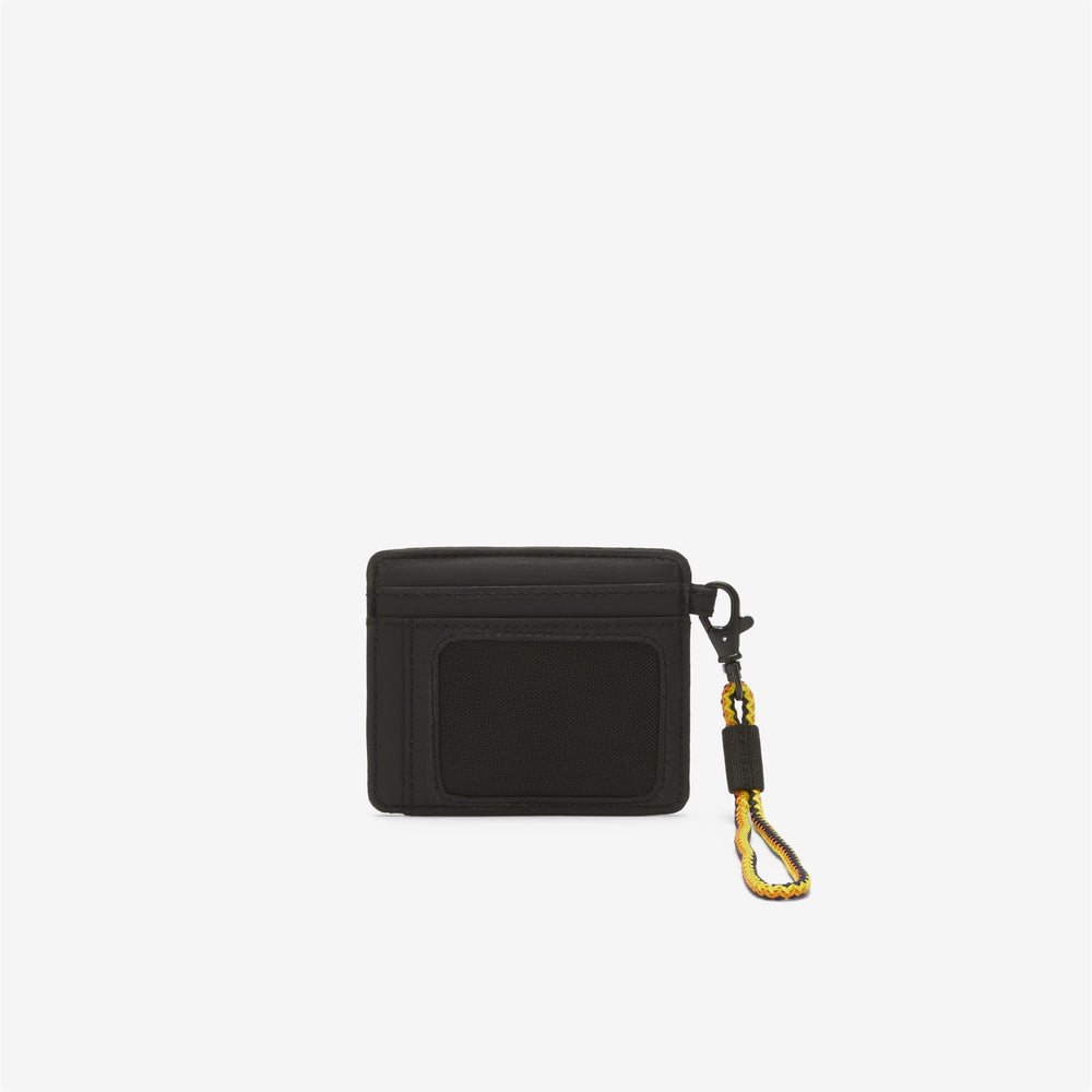 Black Grey Unisex Waterproof Wallet with Card Slots and Carabiner 02