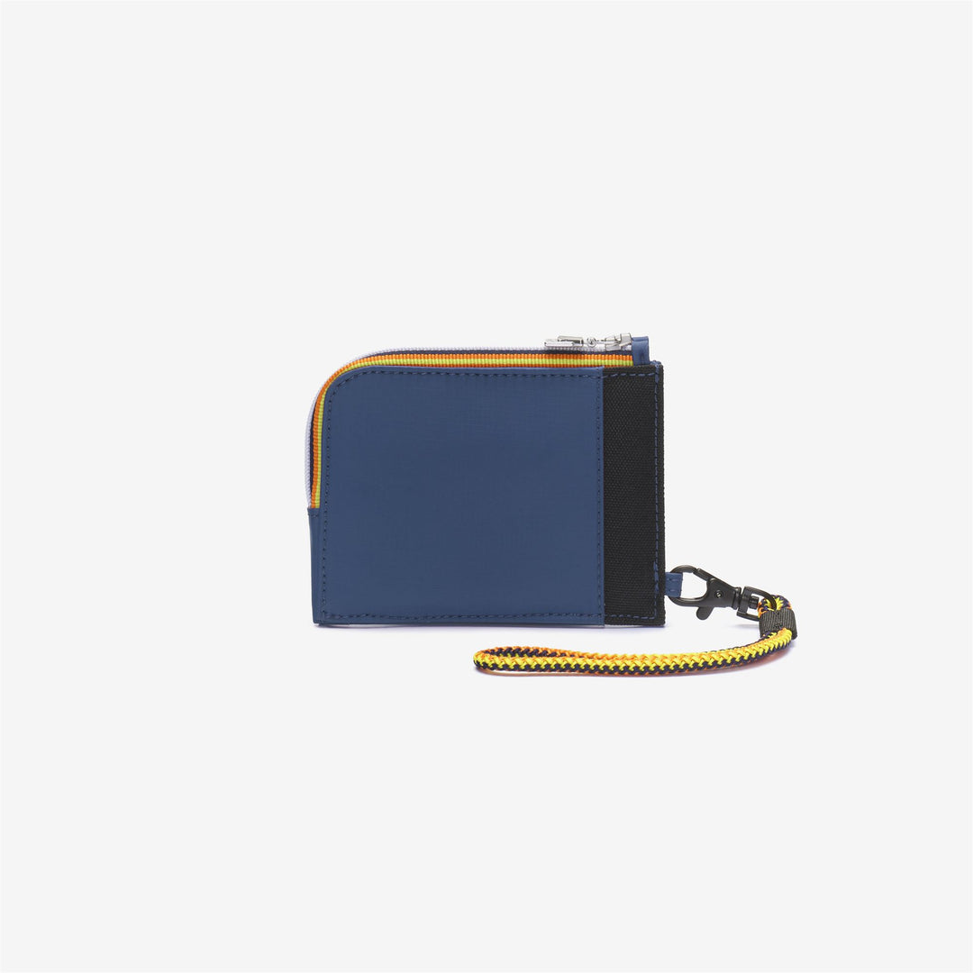 Small Accessories Unisex VILLEBONNE Wallet BLUE DEEP Dressed Front (jpg Rgb)	
