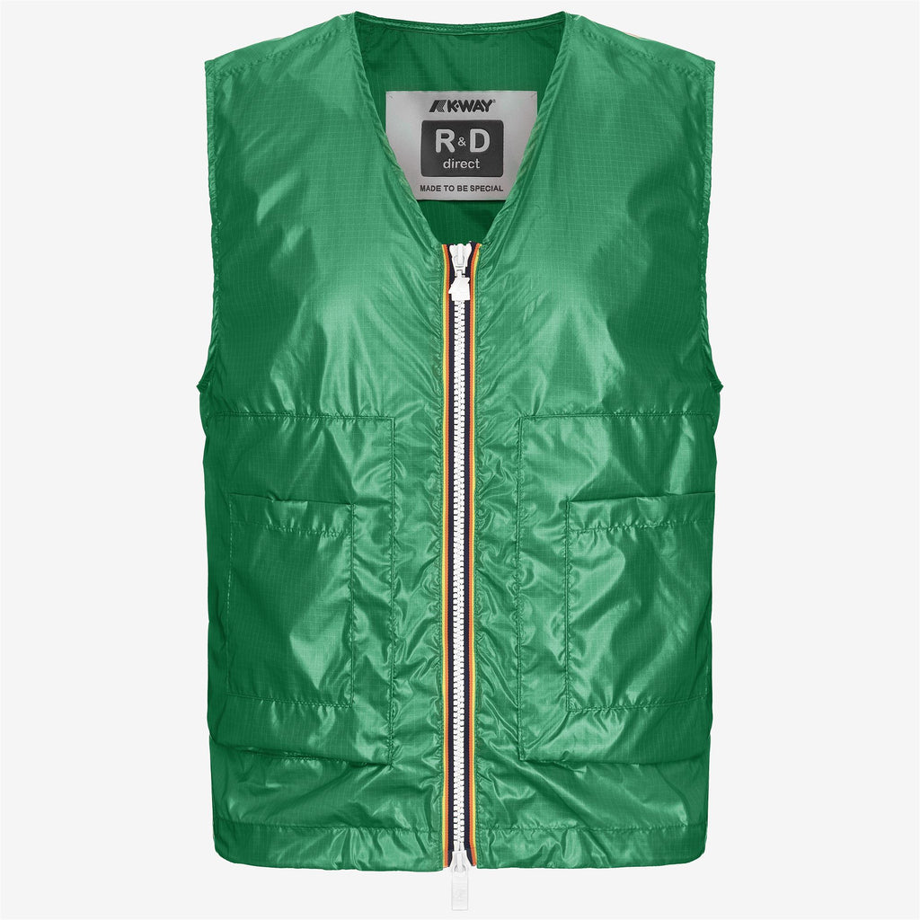 Jackets_UNISEX_BARNEL LIGHT GLASS RIPSTOP_Vest_Green - Commercial 1
