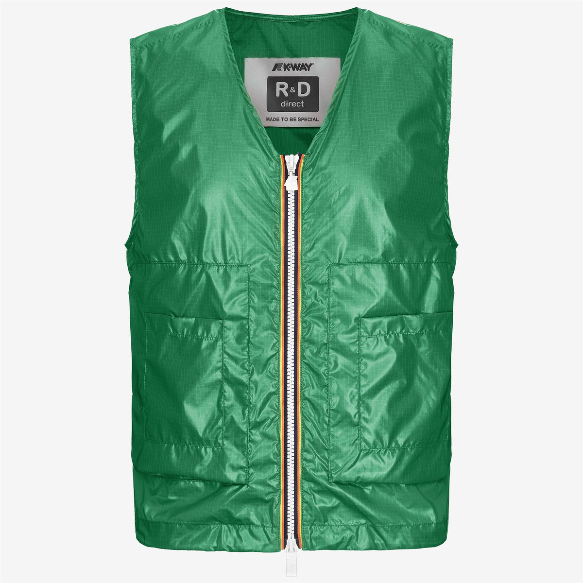 Jackets_UNISEX_BARNEL LIGHT GLASS RIPSTOP_Vest_Green - Commercial 1