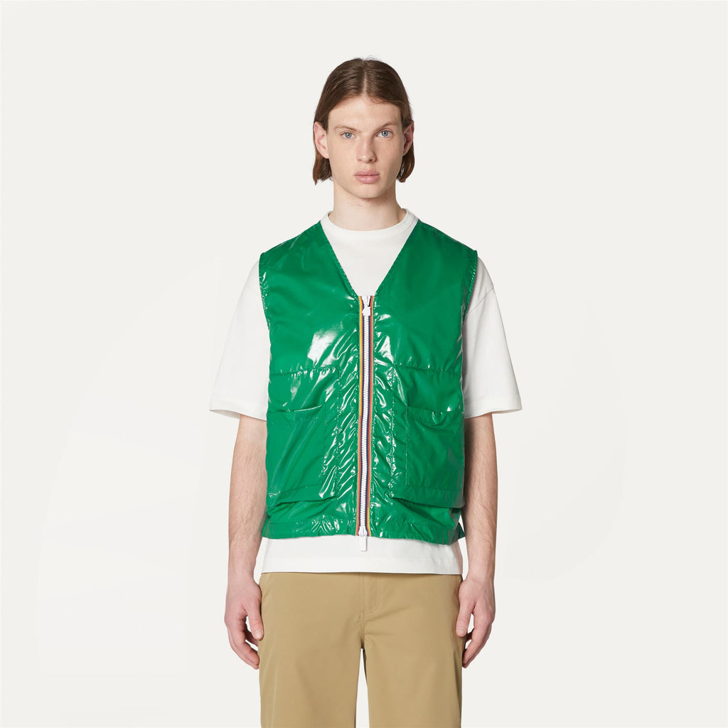 Jackets_UNISEX_BARNEL LIGHT GLASS RIPSTOP_Vest_Green - Commercial 4