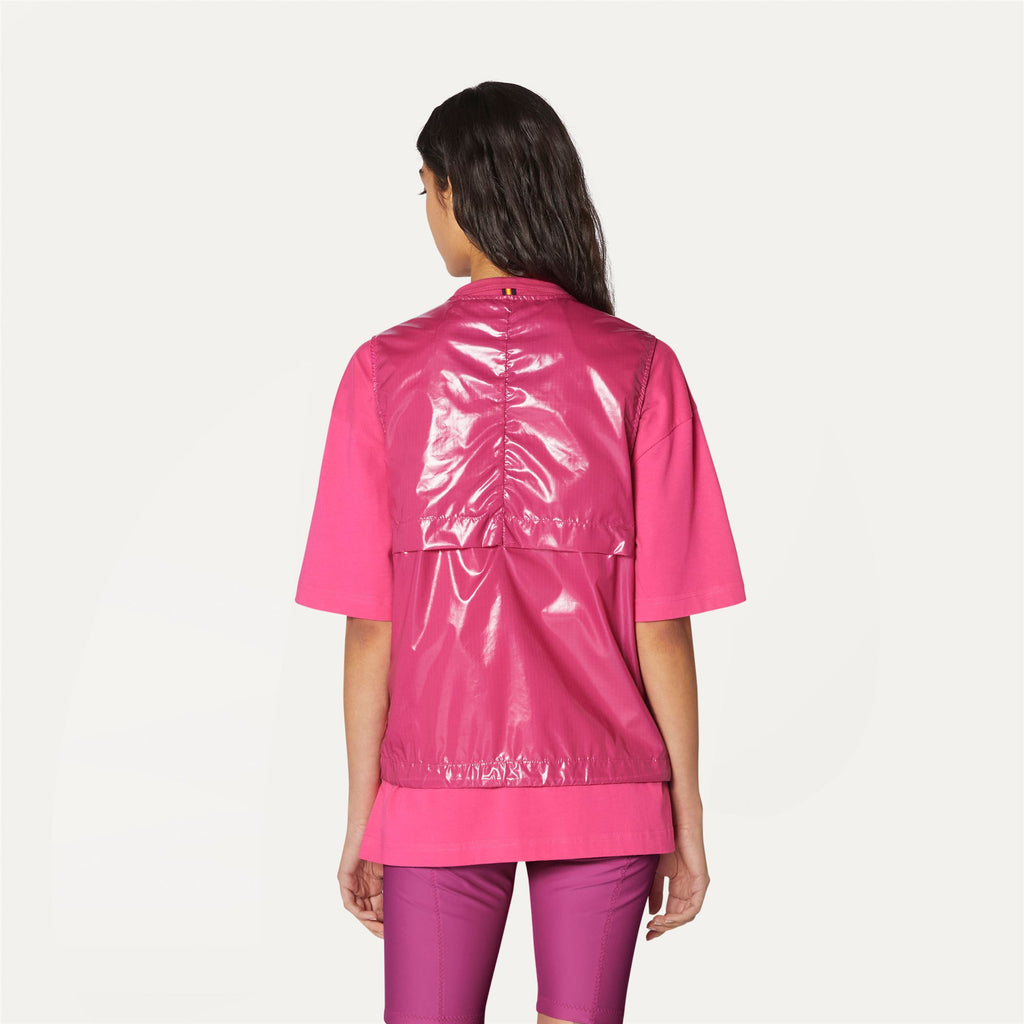 Jackets_UNISEX_BARNEL LIGHT GLASS RIPSTOP_Vest_Pink Peacock - Commercial 6