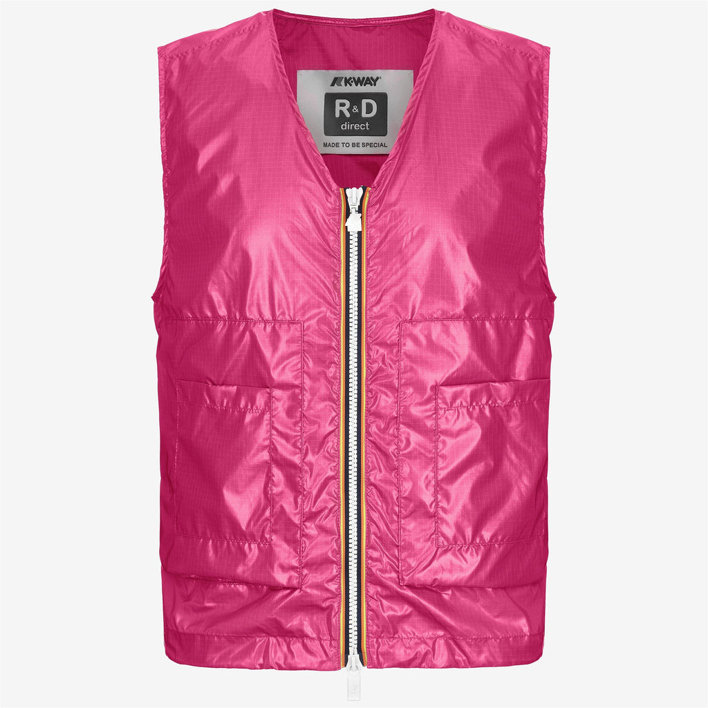 Jackets_UNISEX_BARNEL LIGHT GLASS RIPSTOP_Vest_Pink Peacock - Commercial 1