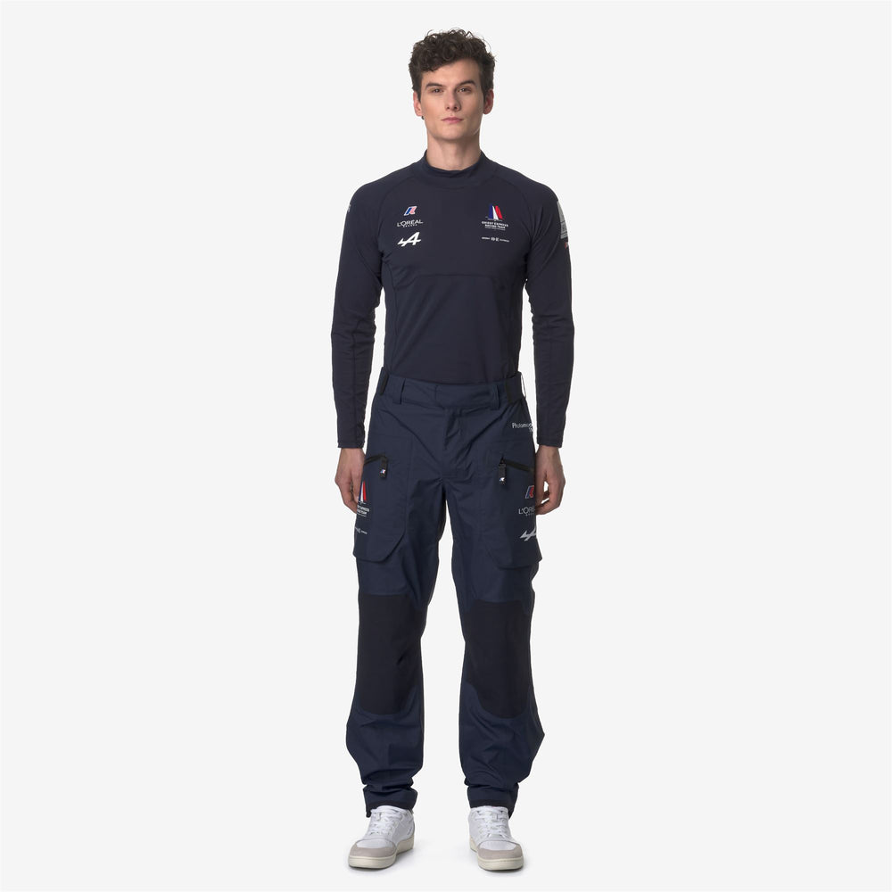 Blue Unisex Sailing Cargo Pants with Hydro-Repellent Fabric 02
