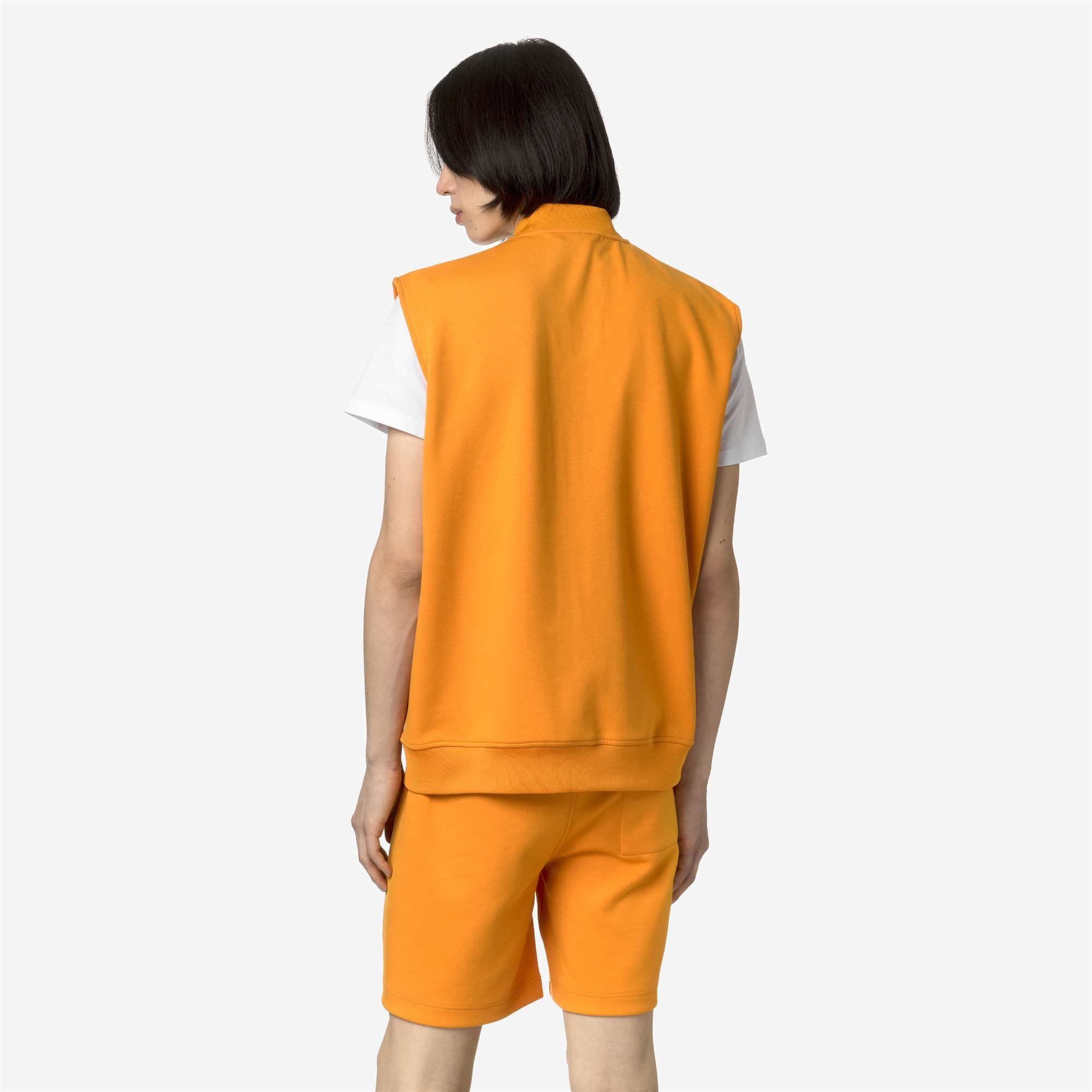 Fleece_Man_SANDOR LIGHT SPACER_Vest_Orange Md - Commercial 6