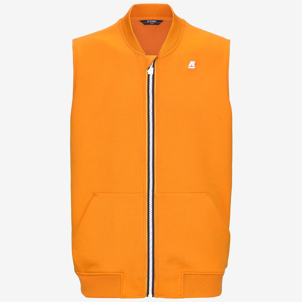 Fleece_Man_SANDOR LIGHT SPACER_Vest_Orange Md - Commercial 1