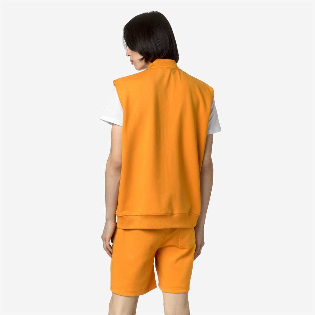 Fleece_Man_SANDOR LIGHT SPACER_Vest_Orange Md - Commercial 6