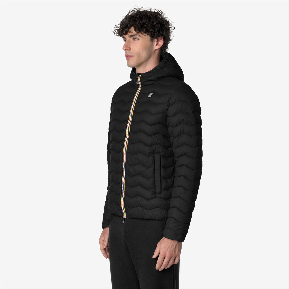 Jackets_MAN_JACK QUILTED WARM_Short_Black Pure - Commercial 5