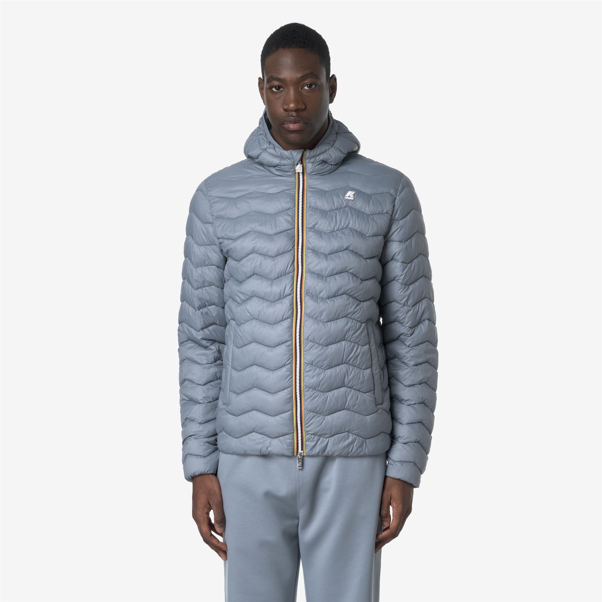 Jackets Man JACK QUILTED WARM Short GREY MD