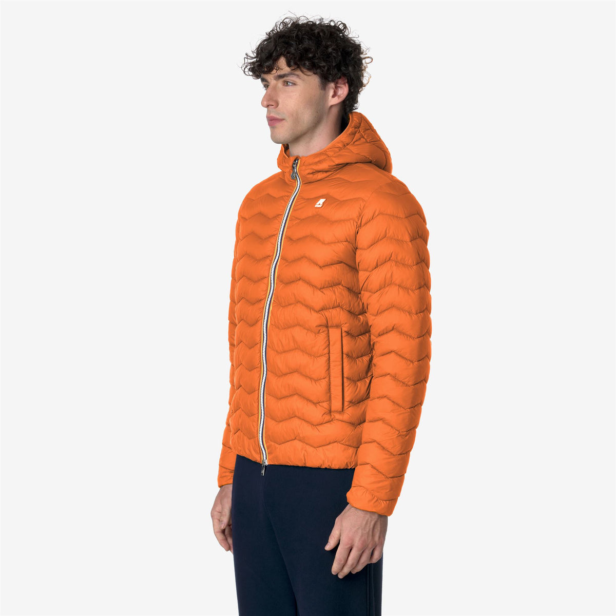 Jackets_MAN_JACK QUILTED WARM_Short_ORANGE COPPER - Commercial 5