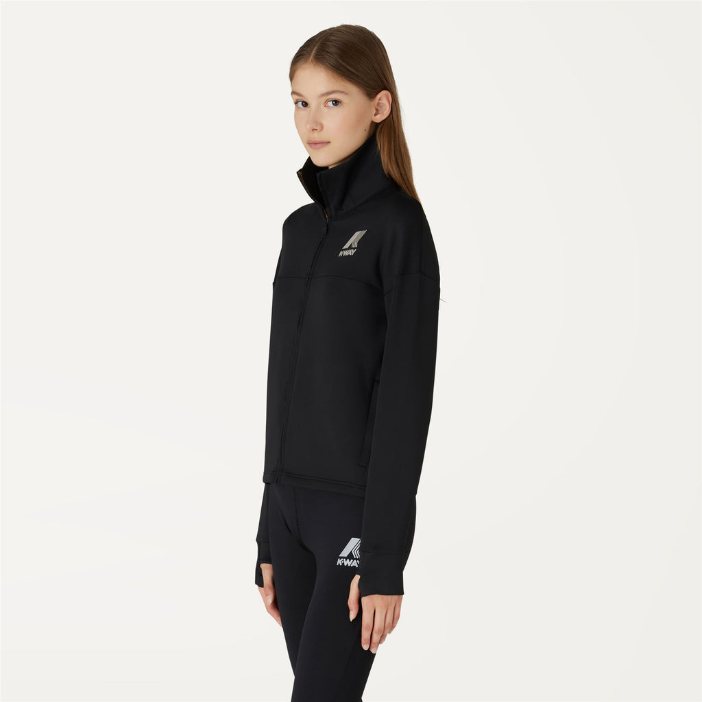 Fleece_Woman_JO ANNE_Jacket_Black Pure - Commercial 5