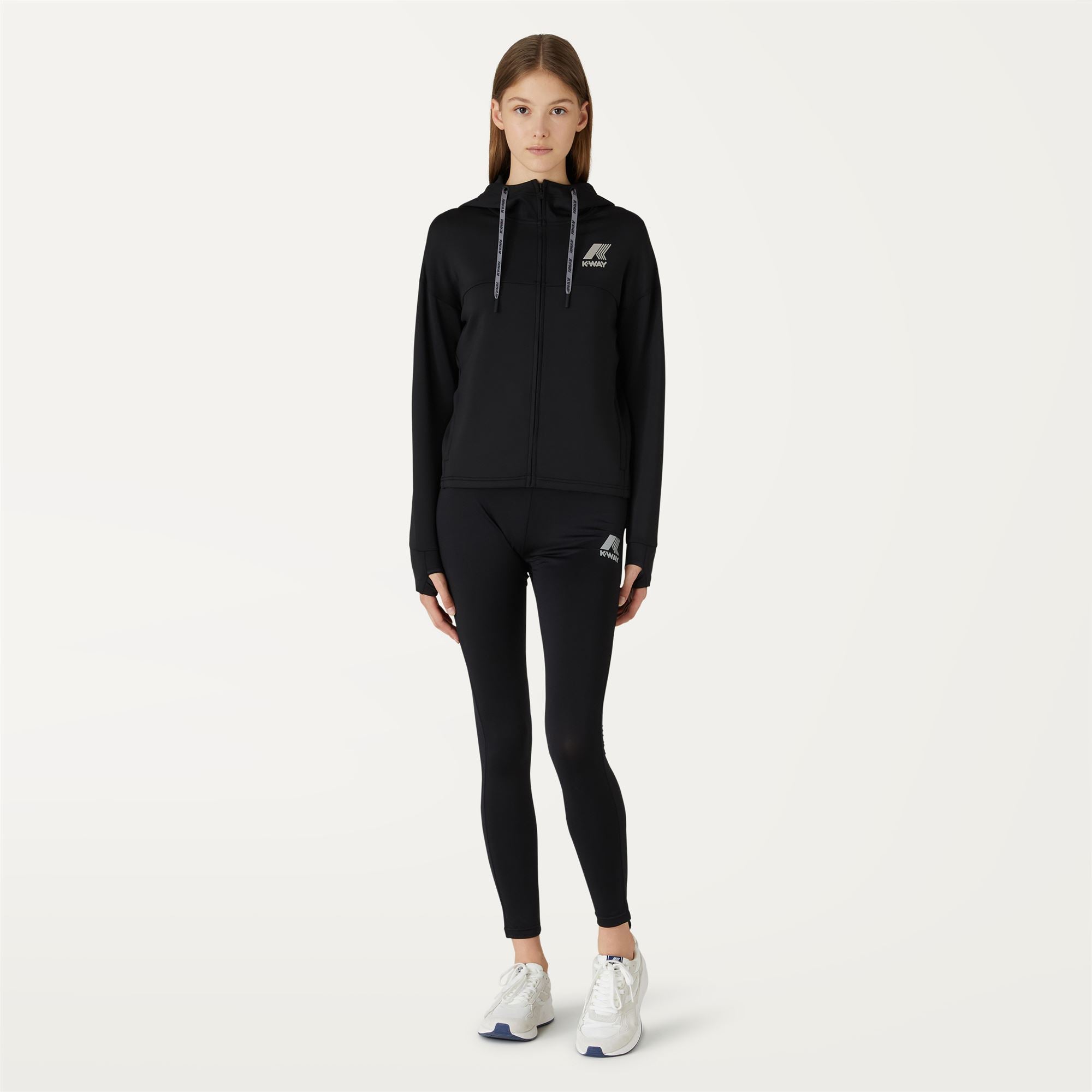 Fleece_Woman_NINON_Jacket_Black Pure - Commercial 4