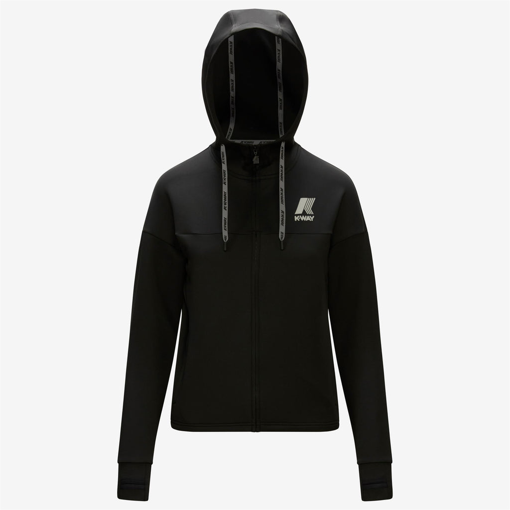 Fleece_Woman_NINON_Jacket_Black Pure - Commercial 1