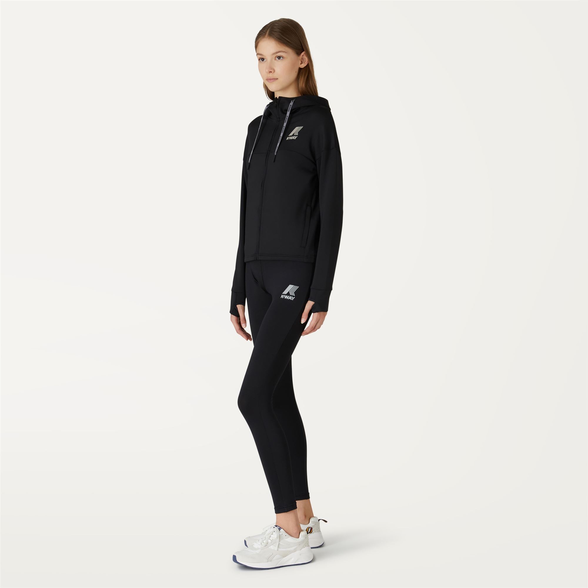 Fleece_Woman_NINON_Jacket_Black Pure - Commercial 5