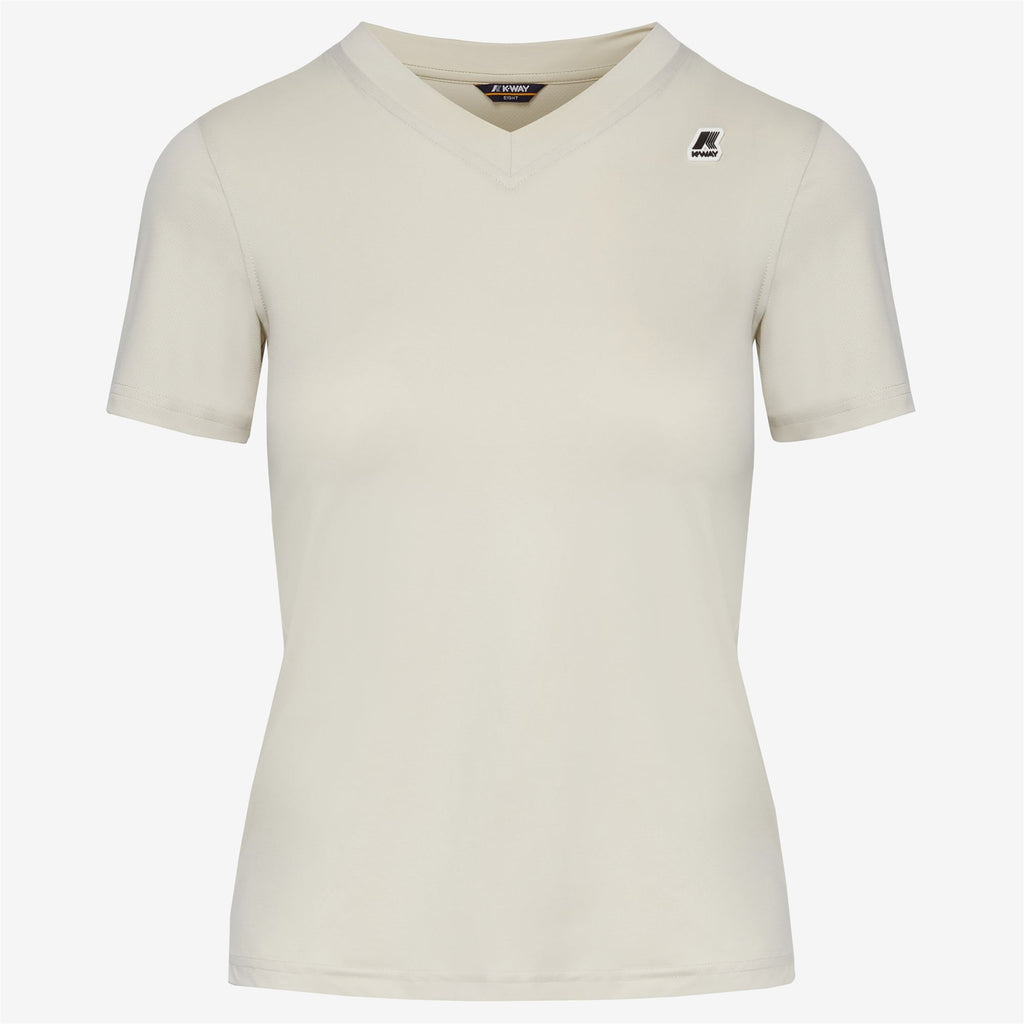 T-Shirts & Top_Woman_PACHOUR_T-Shirt_BEIGE LT - Commercial 1