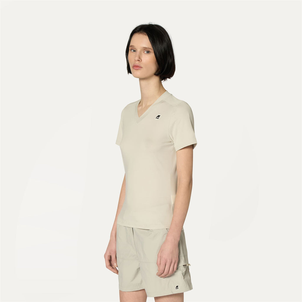 T-Shirts & Top_Woman_PACHOUR_T-Shirt_BEIGE LT - Commercial 5