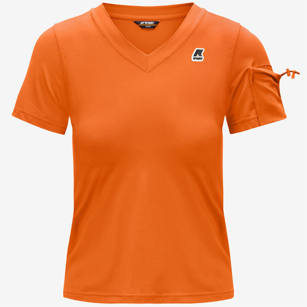 T-Shirts & Top_Woman_PACHOUR_T-Shirt_ORANGE COPPER - Commercial 1